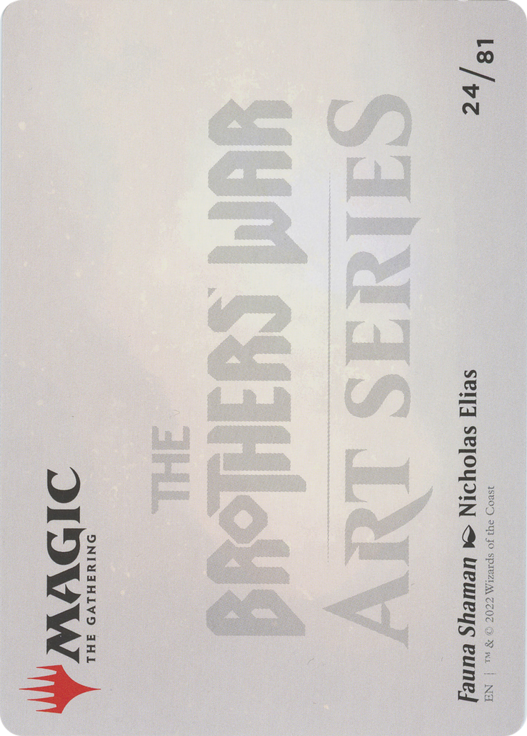 Fauna Shaman // Fauna Shaman  [The Brothers' War Art Series] (Borderless)