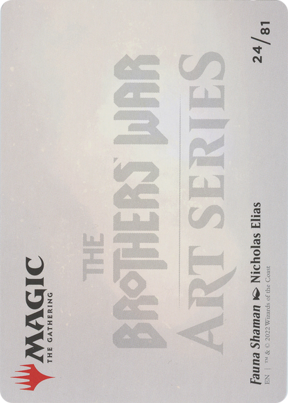 Fauna Shaman // Fauna Shaman  [The Brothers' War Art Series] (Borderless)
