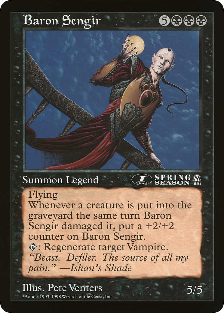 Baron Sengir  [Oversized League Prizes]