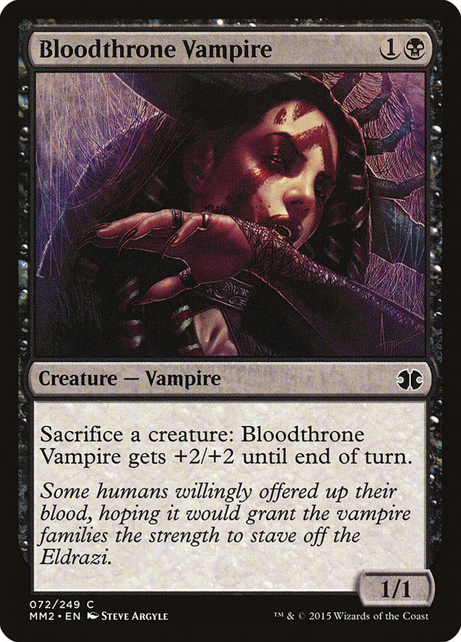 Bloodthrone Vampire [Modern Masters 2015] Foil