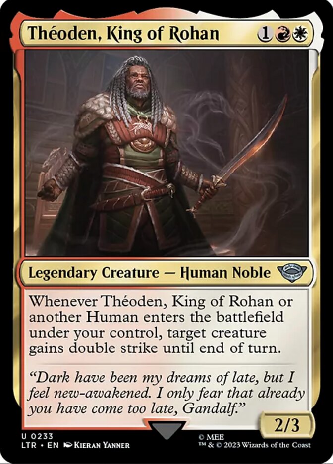 Theoden, King of Rohan [The Lord of the Rings: Tales of Middle-Earth] Foil
