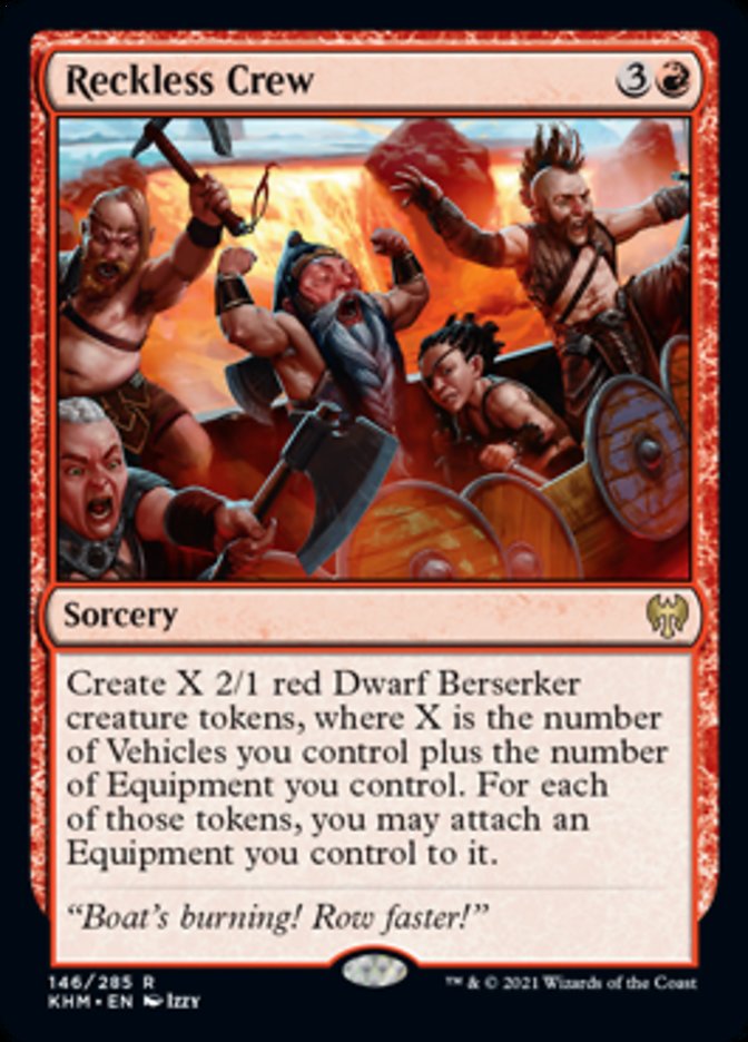 Reckless Crew [Kaldheim] Foil