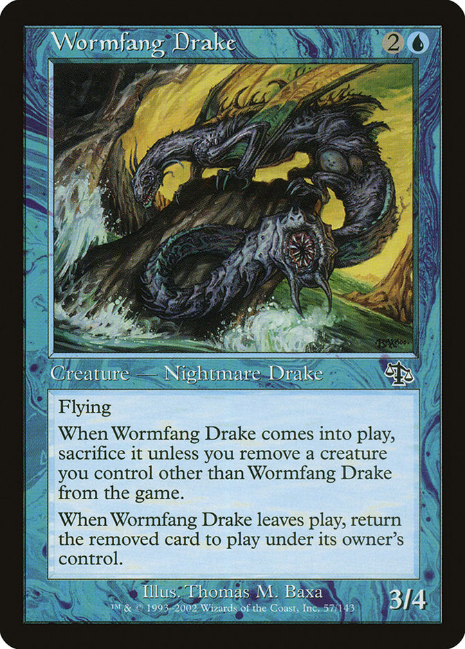 Wormfang Drake [Judgment] Foil