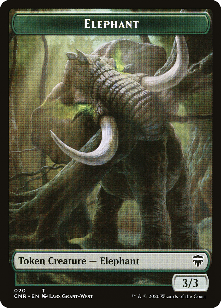 Elephant  [Commander Legends Tokens]
