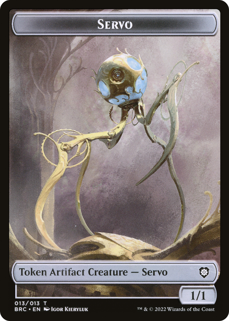 Servo  [The Brothers' War Commander Tokens] Foil