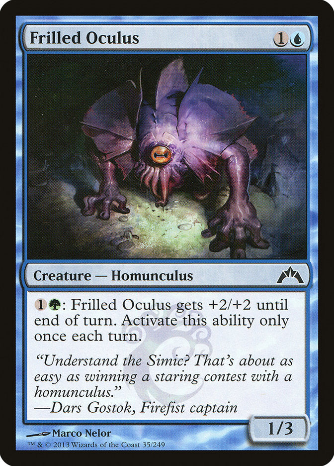 Frilled Oculus [Gatecrash] Foil