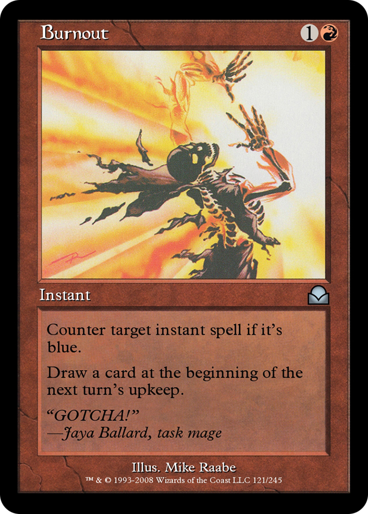 Burnout  [Masters Edition II] Foil