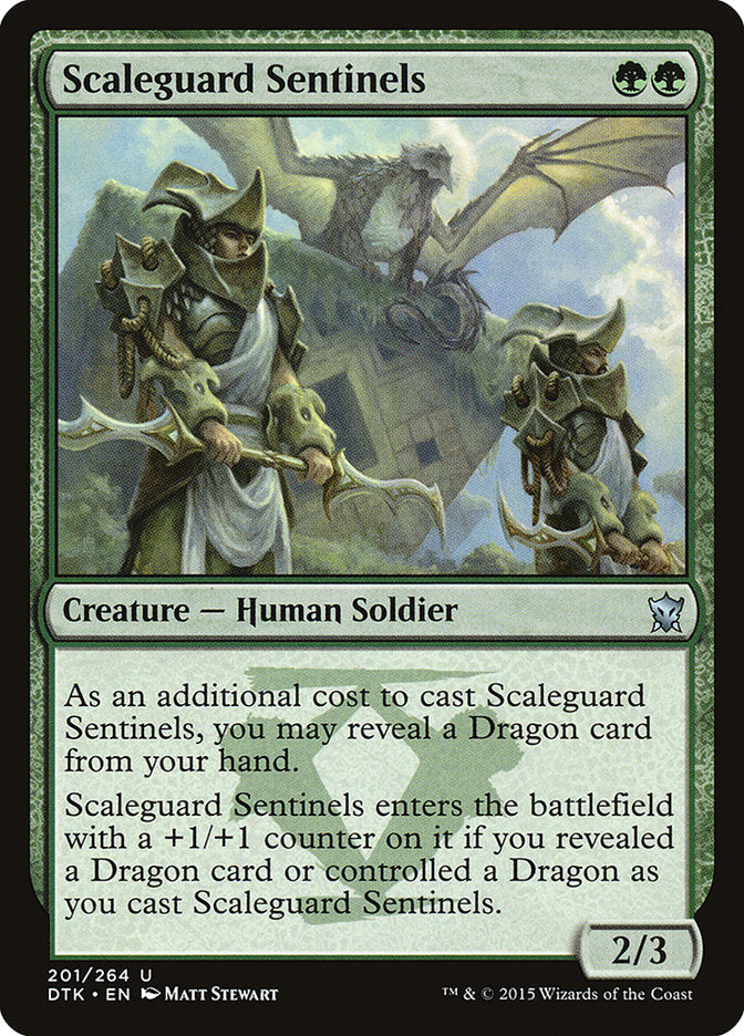 Scaleguard Sentinels [Dragons of Tarkir] Foil