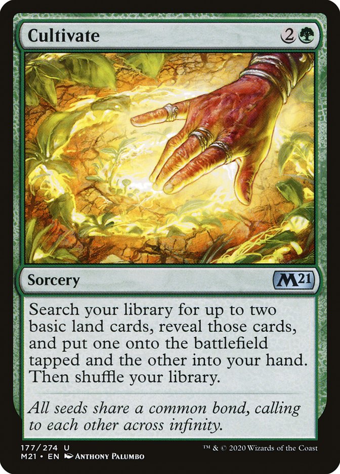 Cultivate [Core Set 2021] Foil
