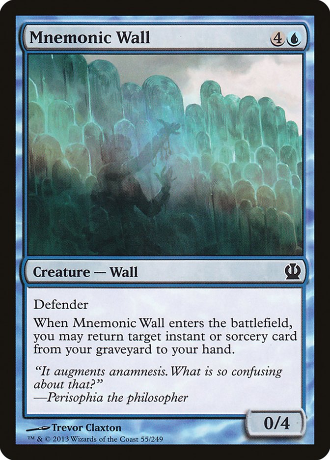 Mnemonic Wall [Theros] Foil