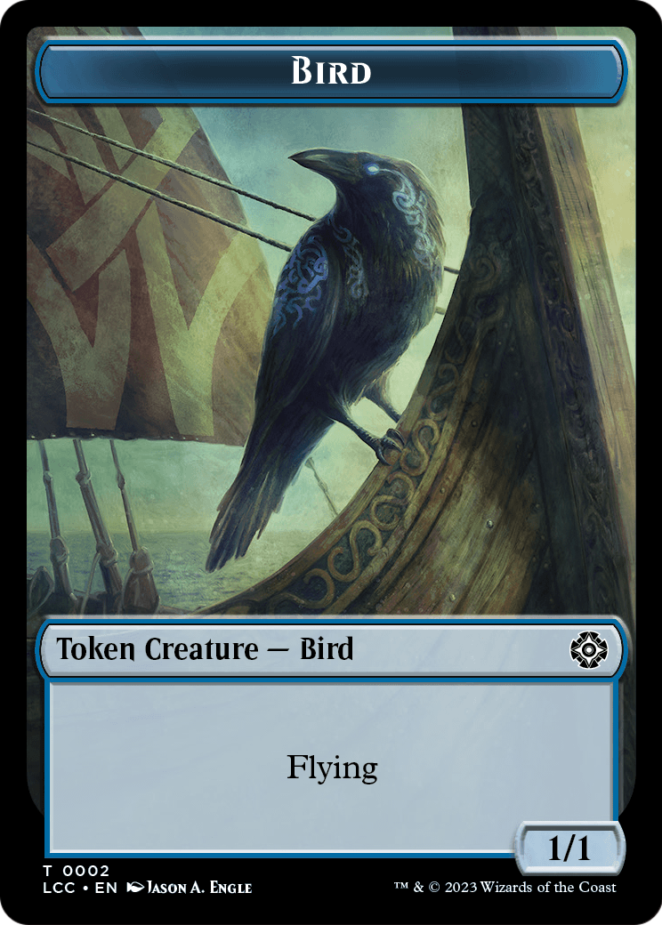 Bird  [The Lost Caverns of Ixalan Commander Tokens] Foil