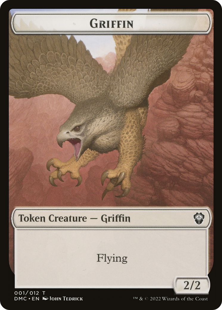 Griffin  [Dominaria United Commander Tokens] Foil