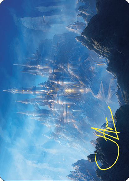 Opal Palace // Opal Palace  [Commander Masters Art Series] (Borderless) Foil
