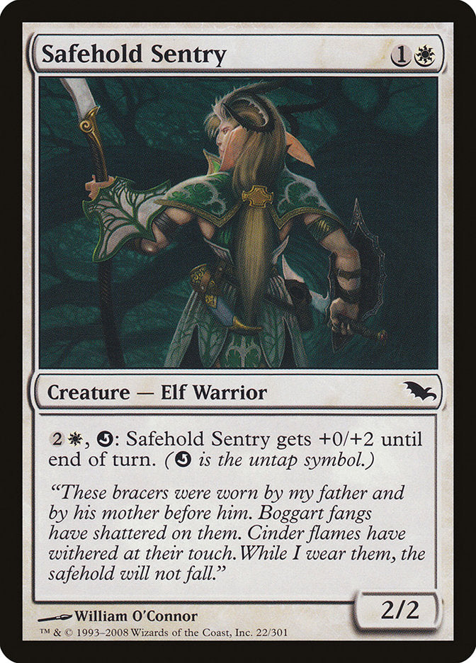 Safehold Sentry [Shadowmoor] Foil