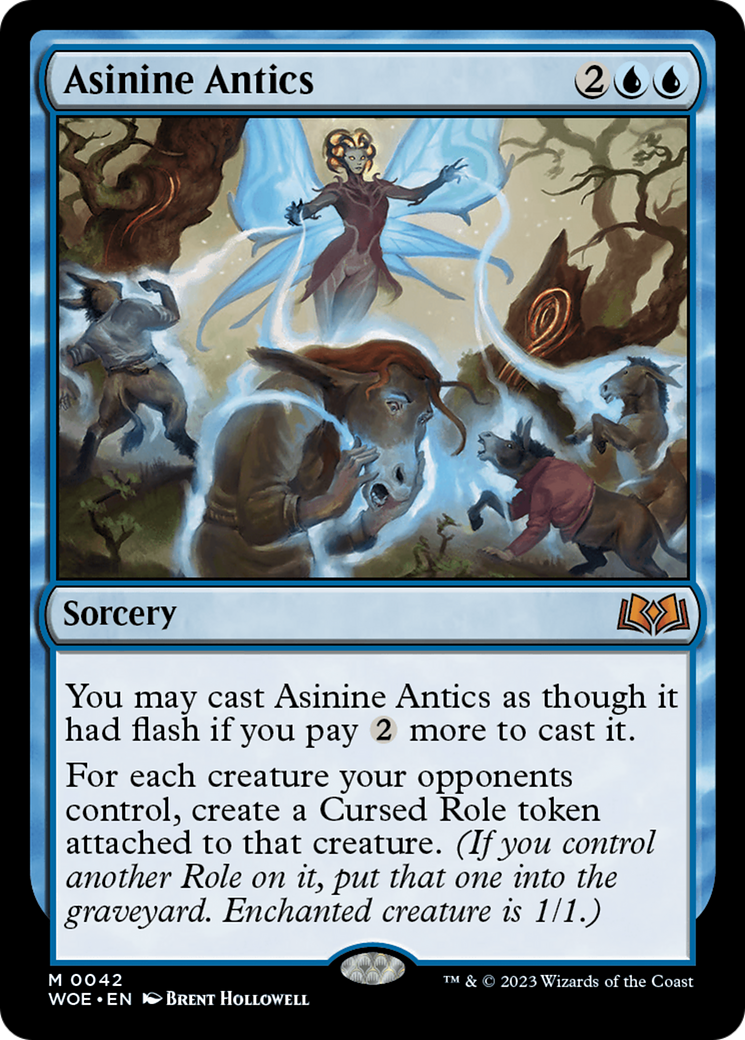 Asinine Antics [Wilds of Eldraine] Foil