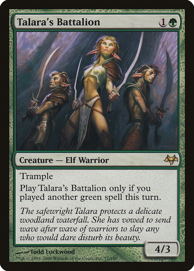 Talara's Battalion [Eventide] Foil