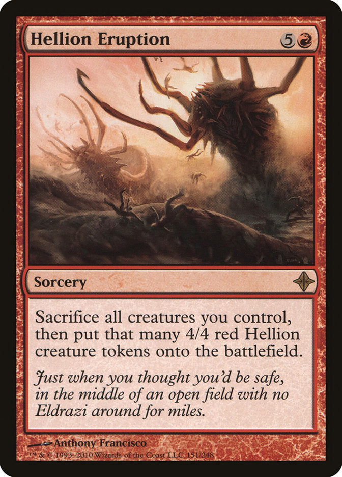 Hellion Eruption [Rise of the Eldrazi] Foil