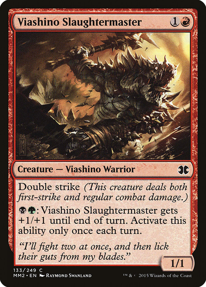 Viashino Slaughtermaster [Modern Masters 2015] Foil
