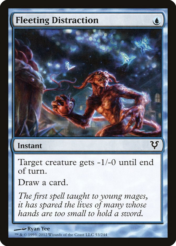 Fleeting Distraction [Avacyn Restored] Foil