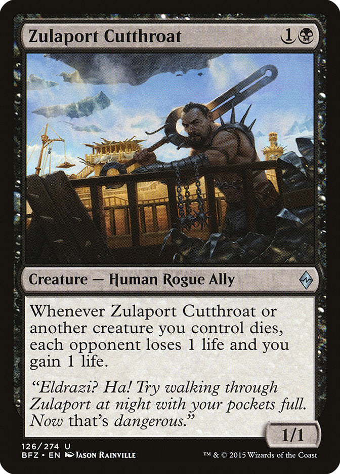 Zulaport Cutthroat [Battle for Zendikar] Foil