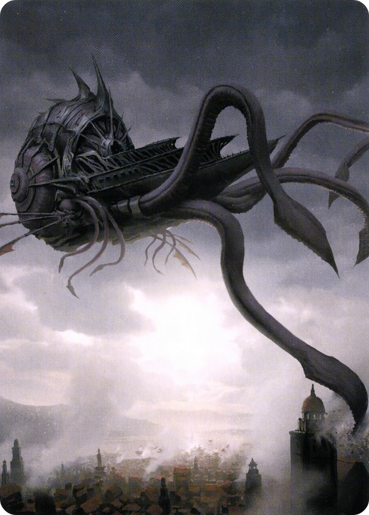 Nautiloid Ship // Nautiloid Ship  [Battle for Baldur's Gate Art Series] (Borderless) Foil
