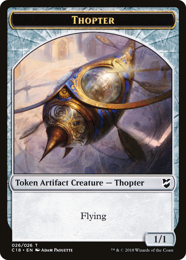 Thopter  [Commander 2018 Tokens]