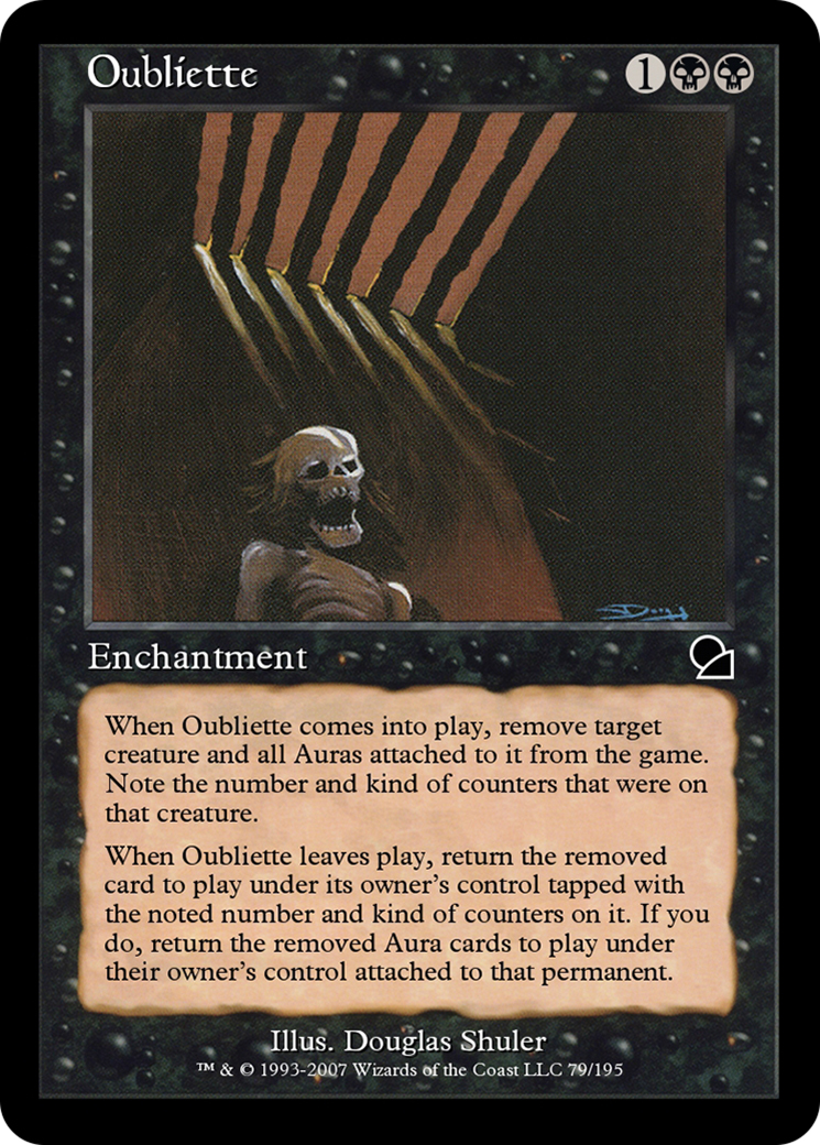 Oubliette  [Masters Edition] Foil