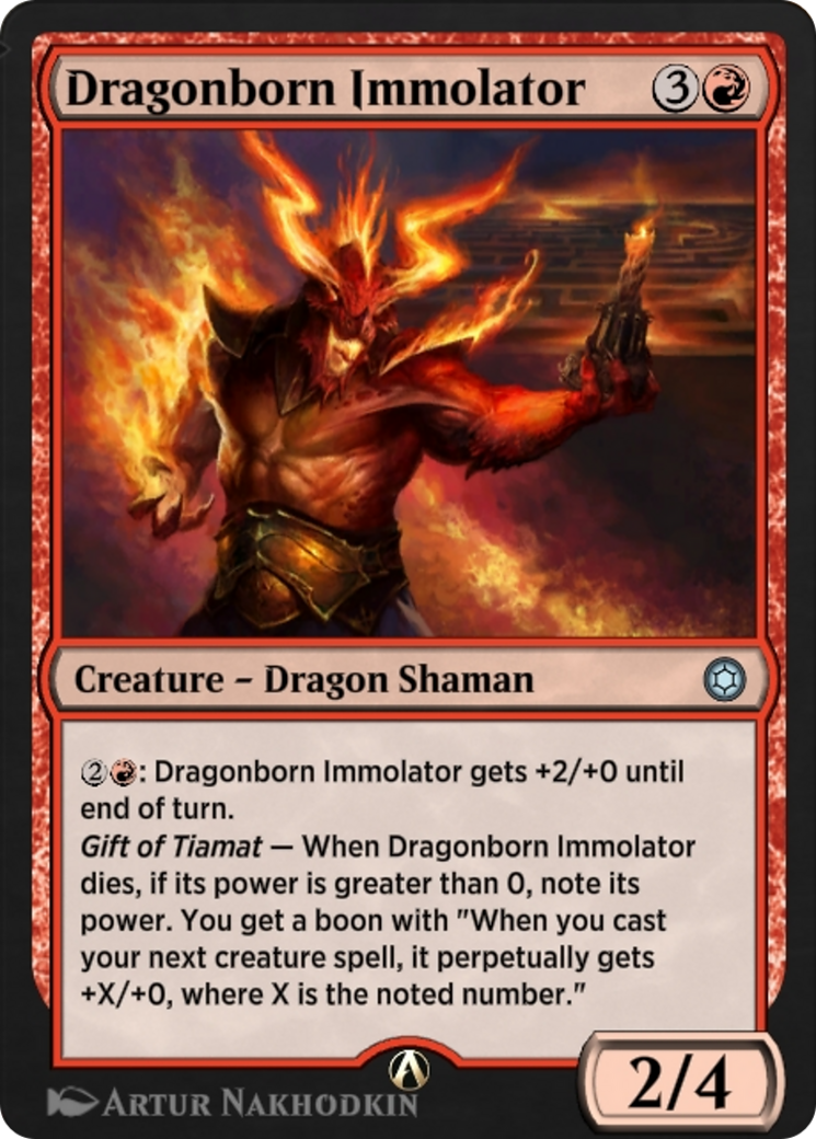 Dragonborn Immolator  [Alchemy Horizons: Baldur's Gate]