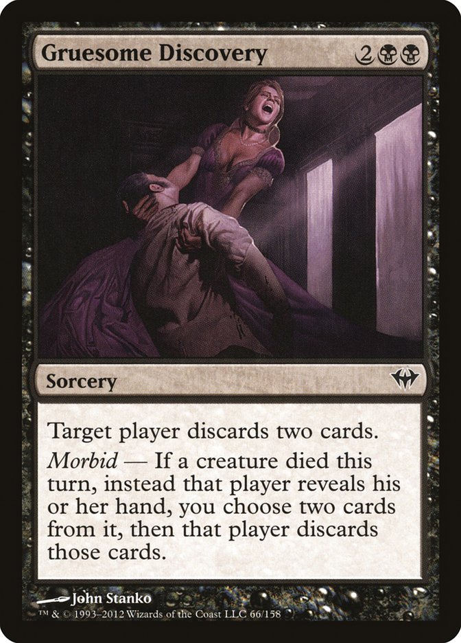 Gruesome Discovery [Dark Ascension] Foil