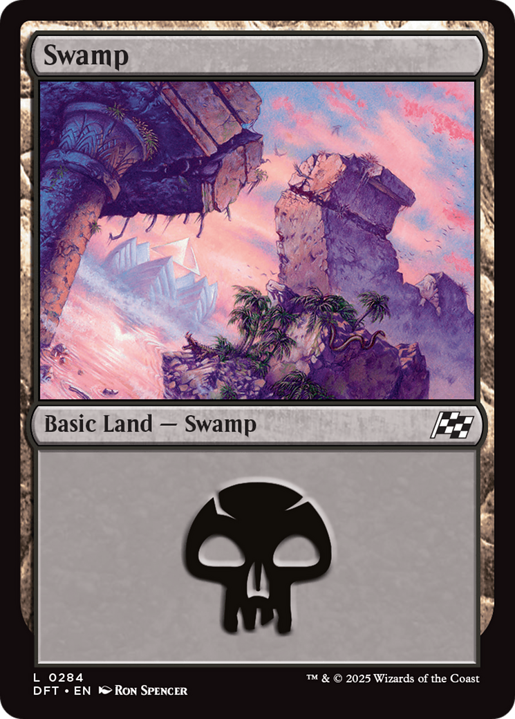 Swamp (0284) [Aetherdrift] Foil
