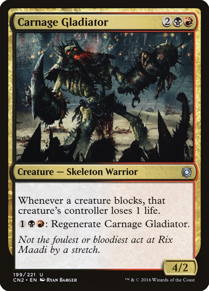 Carnage Gladiator [Conspiracy: Take the Crown] Foil