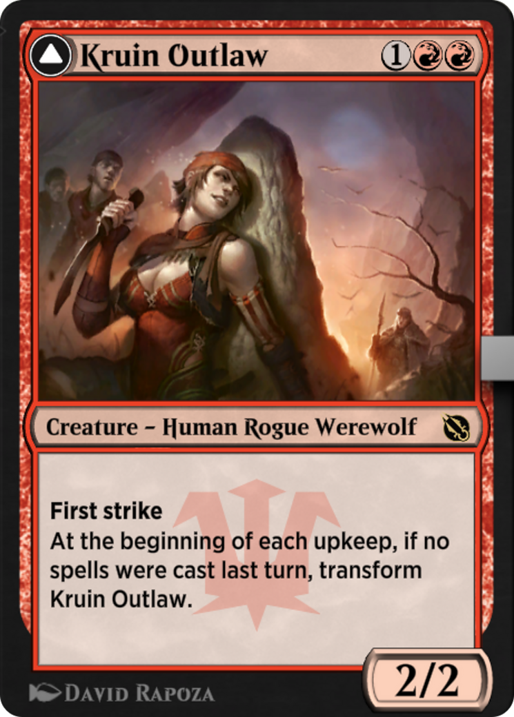 Kruin Outlaw // Terror of Kruin Pass  [Shadows of the Past]