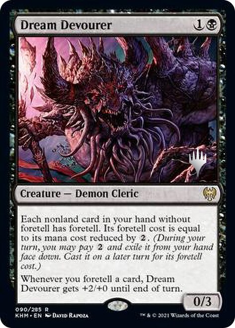 Dream Devourer (Promo Pack) [Kaldheim Promos] Foil