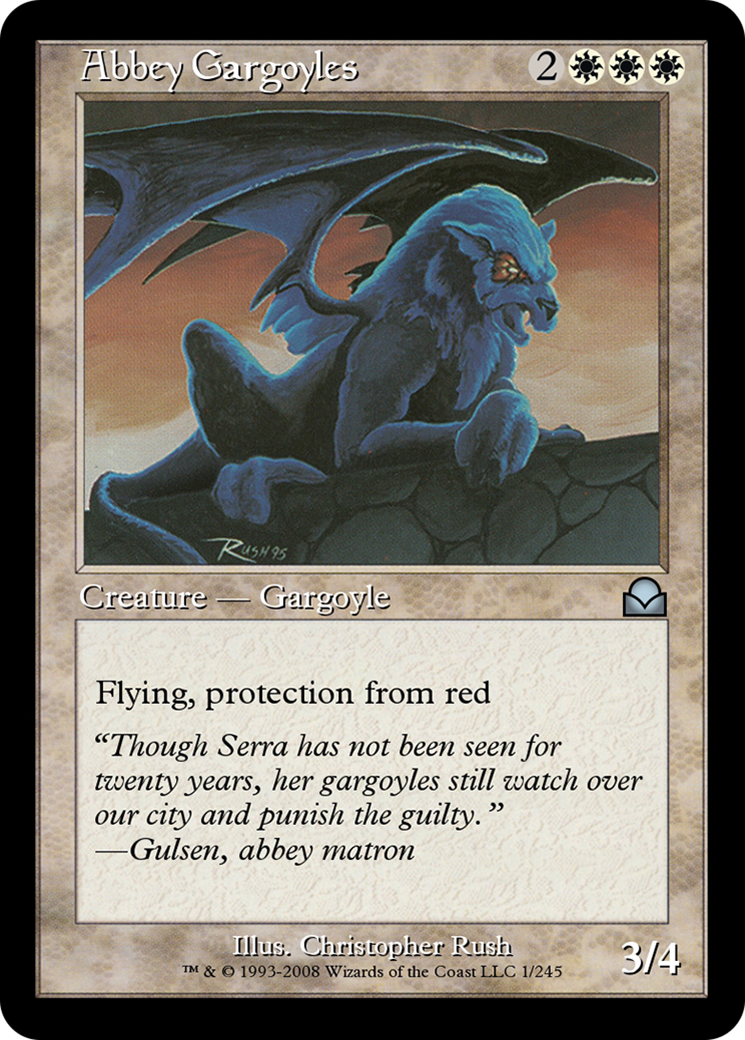 Abbey Gargoyles  [Masters Edition II] Foil
