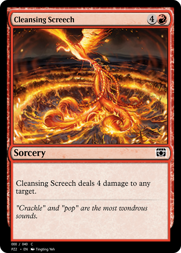 Cleansing Screech  [Treasure Chest] Foil