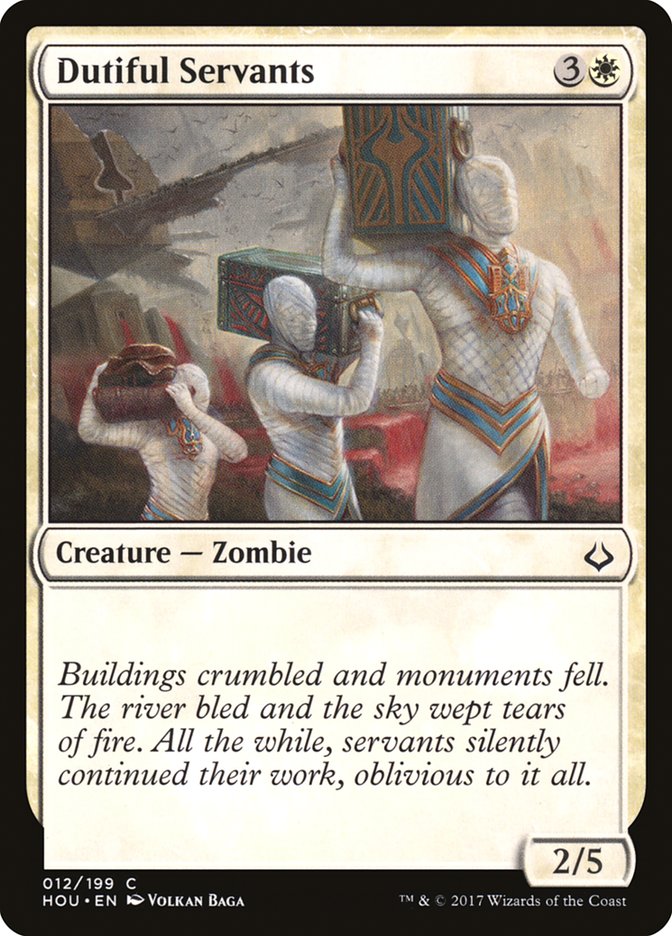 Dutiful Servants [Hour of Devastation] Foil