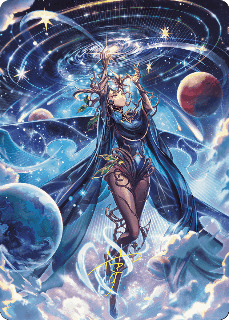 Omniscience // Omniscience  [Wilds of Eldraine Art Series] (Borderless)