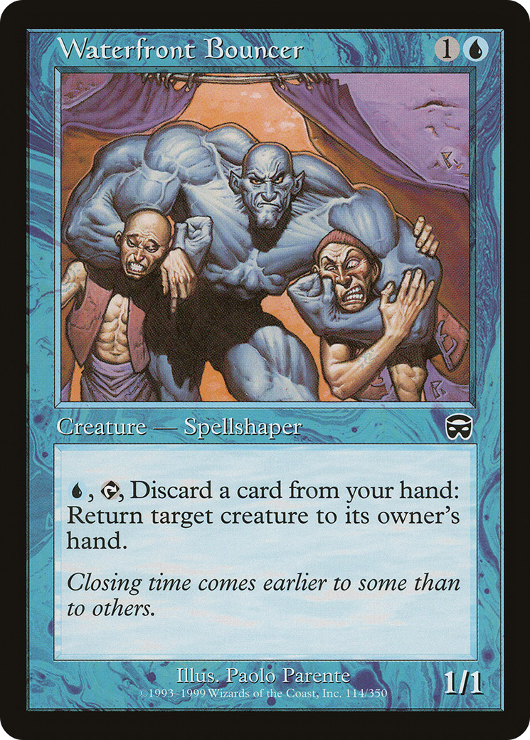 Waterfront Bouncer  [Mercadian Masques] Foil