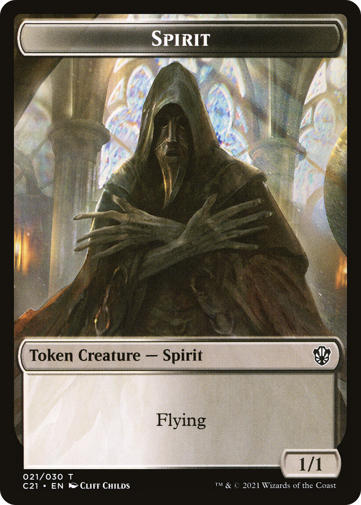 Spirit  [Commander 2021 Tokens]