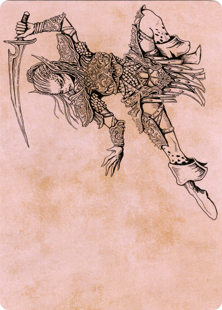 Lae'zel, Vlaakith's Champion // Lae'zel, Vlaakith's Champion  [Battle for Baldur's Gate Art Series] (Borderless)