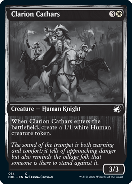 Clarion Cathars [Innistrad: Double Feature] Foil