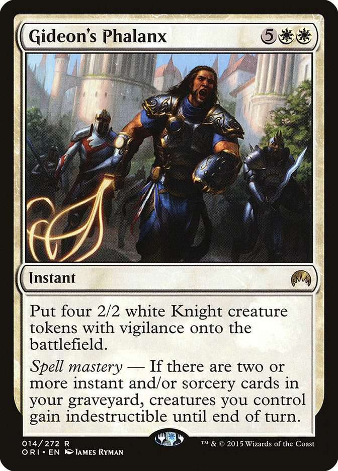 Gideon's Phalanx [Magic Origins] Foil