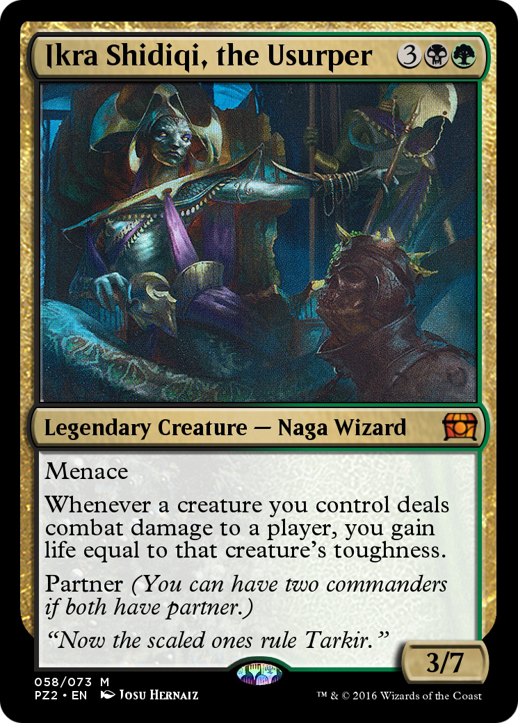 Ikra Shidiqi, the Usurper  [Treasure Chest] Foil