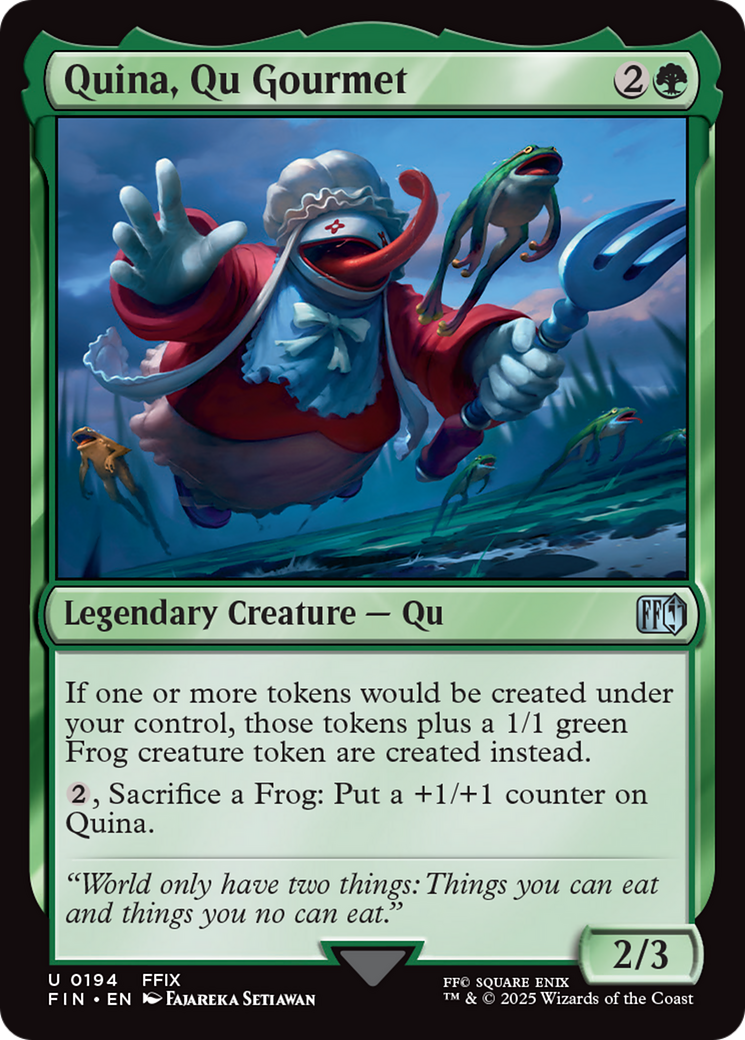 Quina, Qu Gourmet [FINAL FANTASY] Foil