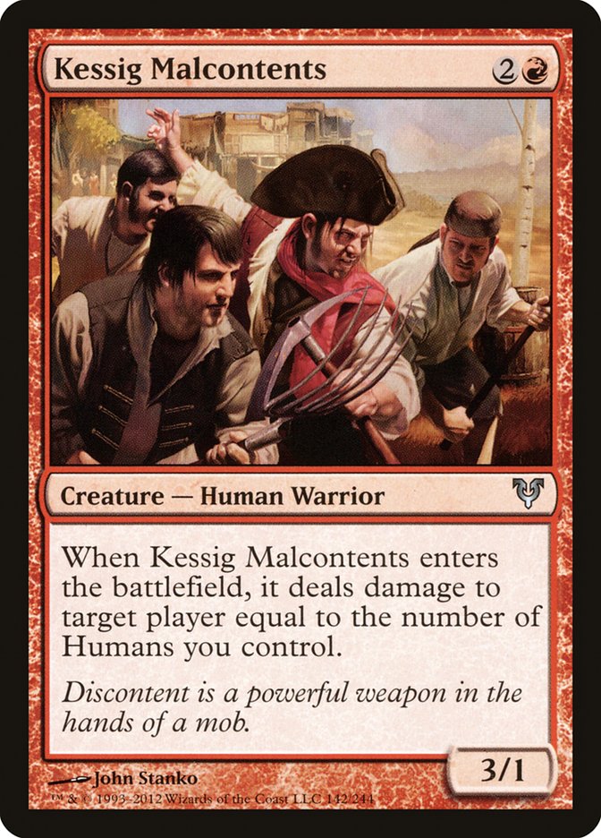 Kessig Malcontents [Avacyn Restored] Foil