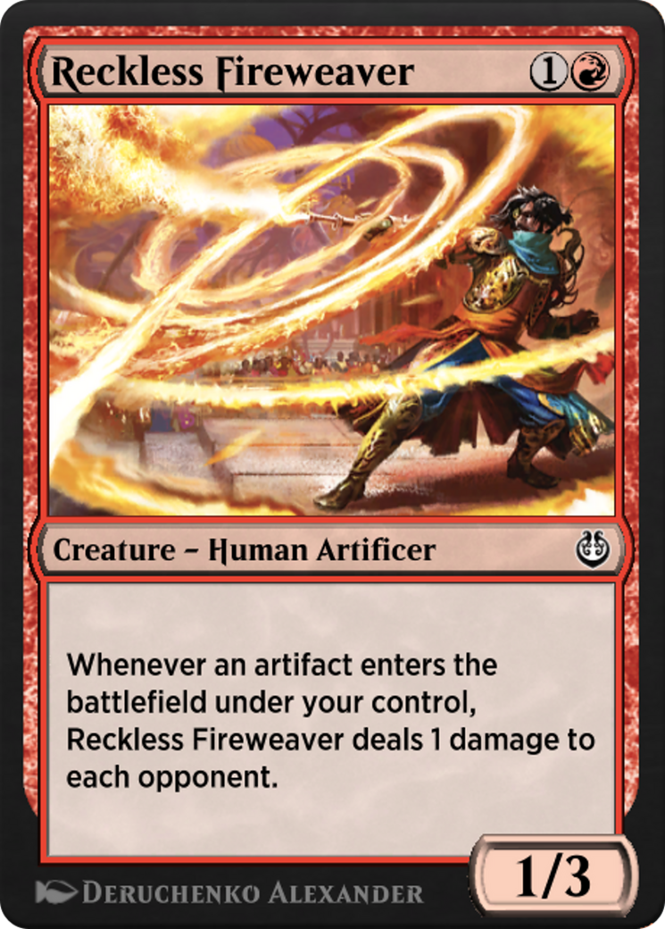 Reckless Fireweaver  [Kaladesh Remastered]