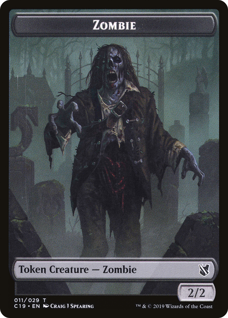 Zombie  [Commander 2019 Tokens]