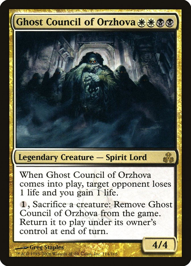 Ghost Council of Orzhova [Guildpact] Foil