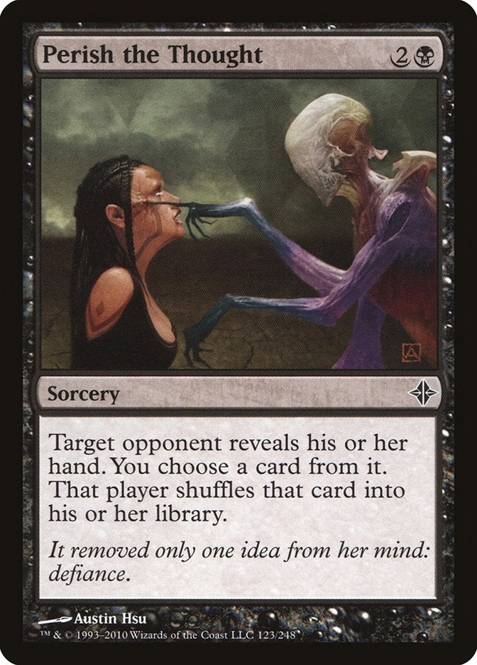 Perish the Thought [Rise of the Eldrazi] Foil