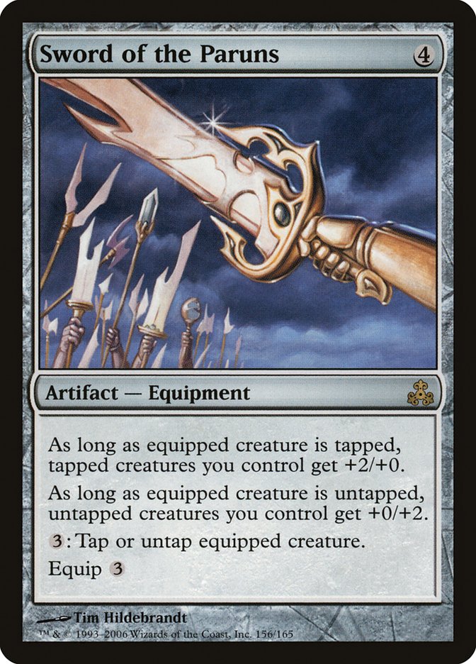 Sword of the Paruns [Guildpact] Foil